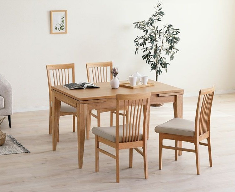 伸張式ダイニングセット